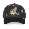 Casquette trucker imprimée filet logo brodé visière imprimée Star
