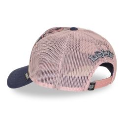 Casquette trucker imprimée filet logo brodé visière imprimée Hanami