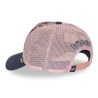 Casquette trucker imprimée filet logo brodé visière imprimée Hanami