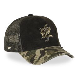 Casquette trucker used imprimée avec filet logo brodé Army of One
