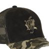 Casquette trucker used imprimée avec filet logo brodé Army of One