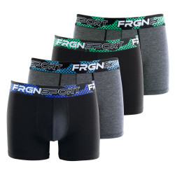 Lot de 4 boxers homme en coton Dynamics Tom