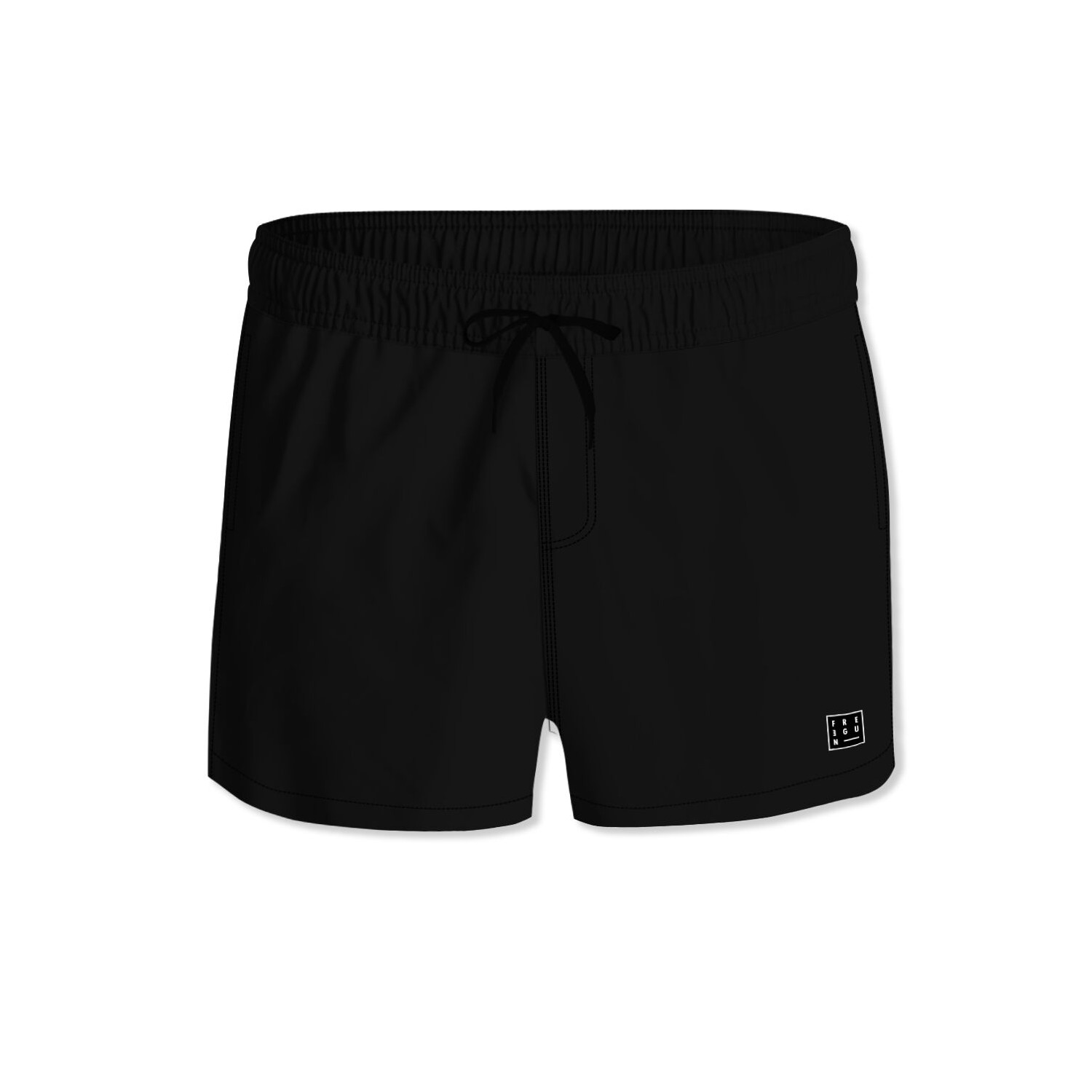 Short de bain court homme avec doublure Eco1