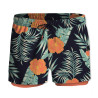 Short de bain avec moulant long dessous Hibiscus