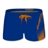 Boxer de bain enfant imprimé uni Blue