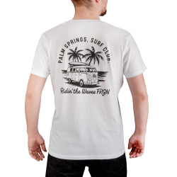T-shirt homme en jersey 140GSM imprimé devant et dos Club