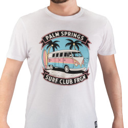 T-shirt homme en jersey 140GSM imprimé devant Van