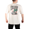 T-shirt homme en jersey 140GSM imprimé devant et dos Vibes