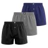 Lot de 3 boxers hommeen coton