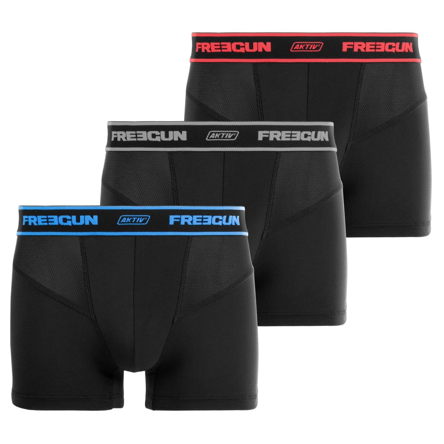 Lot de 3 Boxers homme Aktiv Sport