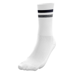 TWINDAY Lot de 10 paires de Chaussettes Homme Coton SPORT Blanc