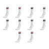 TWINDAY Lot de 10 paires de Chaussettes Homme Coton SPORT Blanc