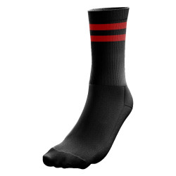 TWINDAY Lot de 10 paires de Chaussettes Homme Coton SPORT Noir