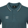 Polo homme bicolore en coton pique avec logo brodé 806450