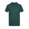 Polo homme bicolore en coton pique avec logo brodé 806450
