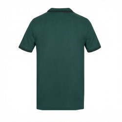 Polo homme bicolore en coton pique avec logo brodé 806450
