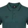 Polo homme bicolore en coton pique avec logo brodé 806450