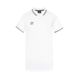 Polo homme bicolore en coton pique avec logo brodé 806450