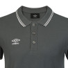 Polo homme bicolore en coton pique avec logo brodé 806451