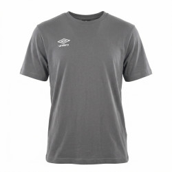 Tee shirt homme col rond chiné en coton 160GSM et logo imprimé 618292