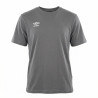 Tee shirt homme col rond chiné en coton 160GSM et logo imprimé 618292