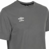 Tee shirt homme col rond chiné en coton 160GSM et logo imprimé 618292