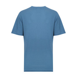 Tee shirt homme col rond en coton 160GSM et logo imprimé 729280