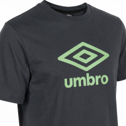 Tee shirt homme col rond en coton 160GSM et logo imprimé 729280