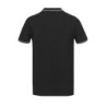 Polo homme bicolore en coton pique avec logo brodé 802210 - Photo 2