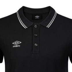 Polo homme bicolore en coton pique avec logo brodé 802210 - Photo 3
