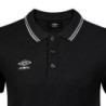 Polo homme bicolore en coton pique avec logo brodé 802210 - Photo 3