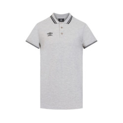 Polo homme bicolore en coton pique avec logo brodé 806451