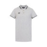 Polo homme bicolore en coton pique avec logo brodé 806451