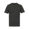 Tee shirt homme col rond chiné en coton 160GSM et logo imprimé 618292 - Photo 1