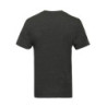 Tee shirt homme col rond chiné en coton 160GSM et logo imprimé 618292 - Photo 2