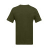 Tee shirt homme col rond en coton 160GSM et logo imprimé 729280