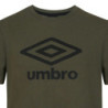 Tee shirt homme col rond en coton 160GSM et logo imprimé 729280