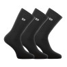 Lot de 3 paires de tennis homme uni logo blanc 120 aiguilles Spugna