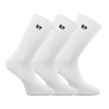 Lot de 3 paires de tennis homme uni logo noir 120 aiguilles Spugna