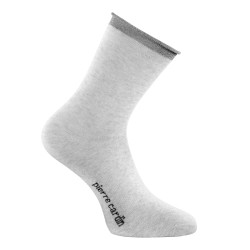 6 paires de chaussettes chinées et fil lurex femme Hand made Silver