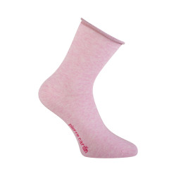 6 paires de chaussettes chinées et fil lurex femme Hand made Silver