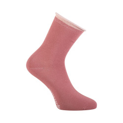 6 paires de chaussettes chinées et fil lurex femme Hand made Silver