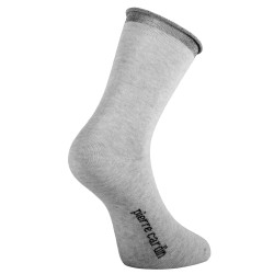 6 paires de chaussettes chinées et fil lurex femme Hand made Silver