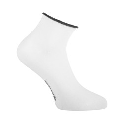 6 paires de chaussettes quarter 200 aiguilles femme Hand made Silver