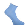 6 paires de chaussettes quarter 200 aiguilles femme Hand made Silver