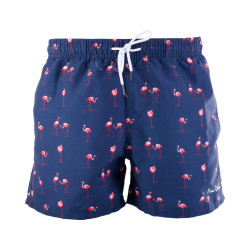 Boardshort homme avec ceinture tout élastiquée Basic