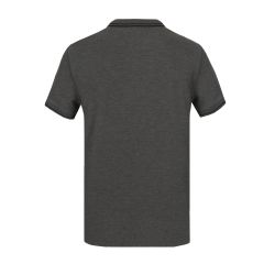 Polo homme bicolore en coton pique avec logo brodé 806451
