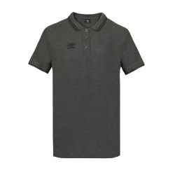 Polo homme bicolore en coton pique avec logo brodé 806451