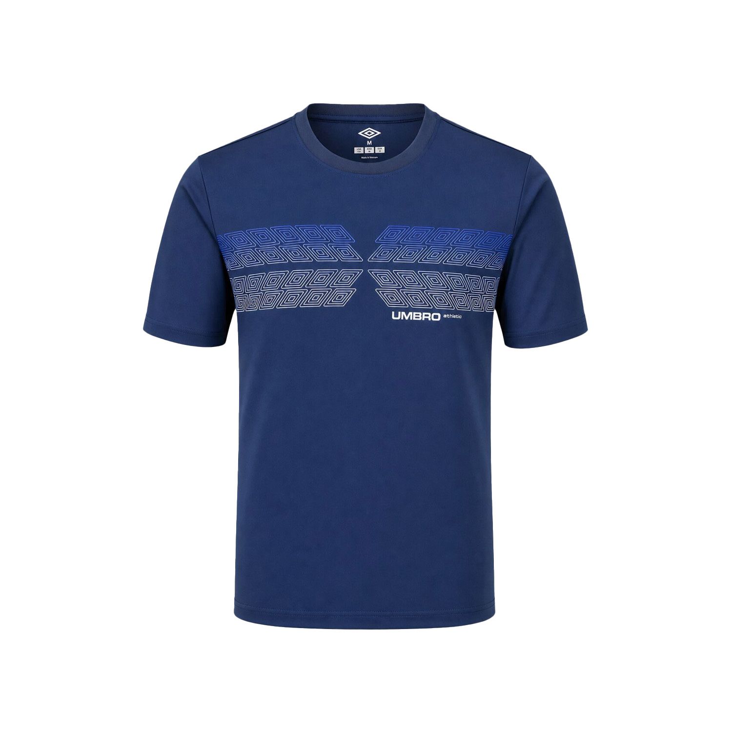 T-shirt col rond homme en microfibre devant imprimé modèle 1224760