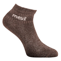 Lot de 6 Paires de chaussettes mi-hautes femme à paillettes Meuf